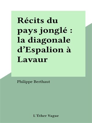 cover image of Récits du pays jonglé